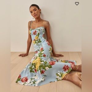 reformation enya dress